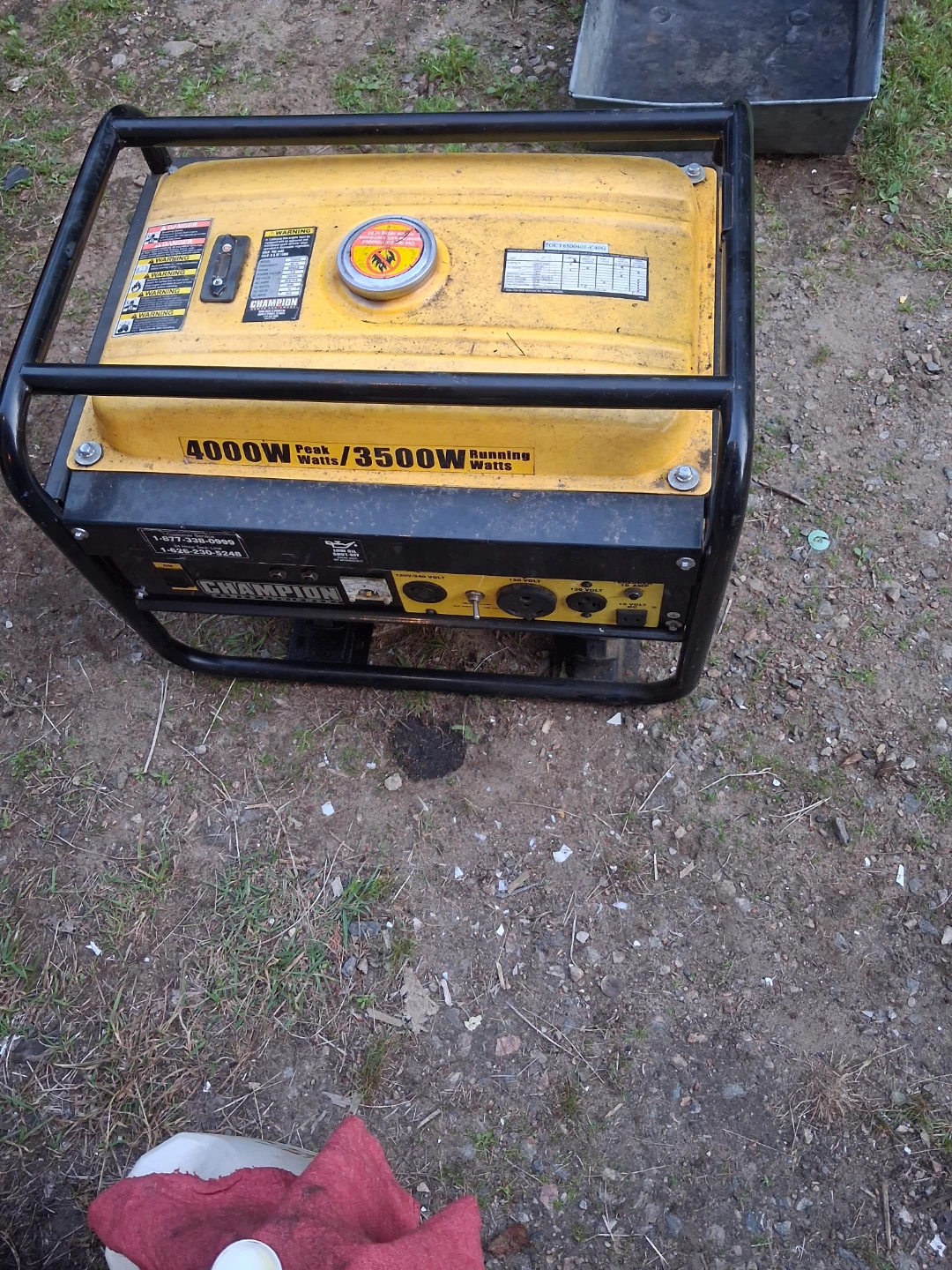 Generator Champion 4000/3500