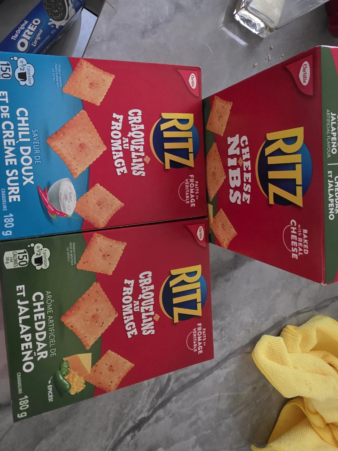 RITZ Crackers Cheese Nibs & Chili Doux Set