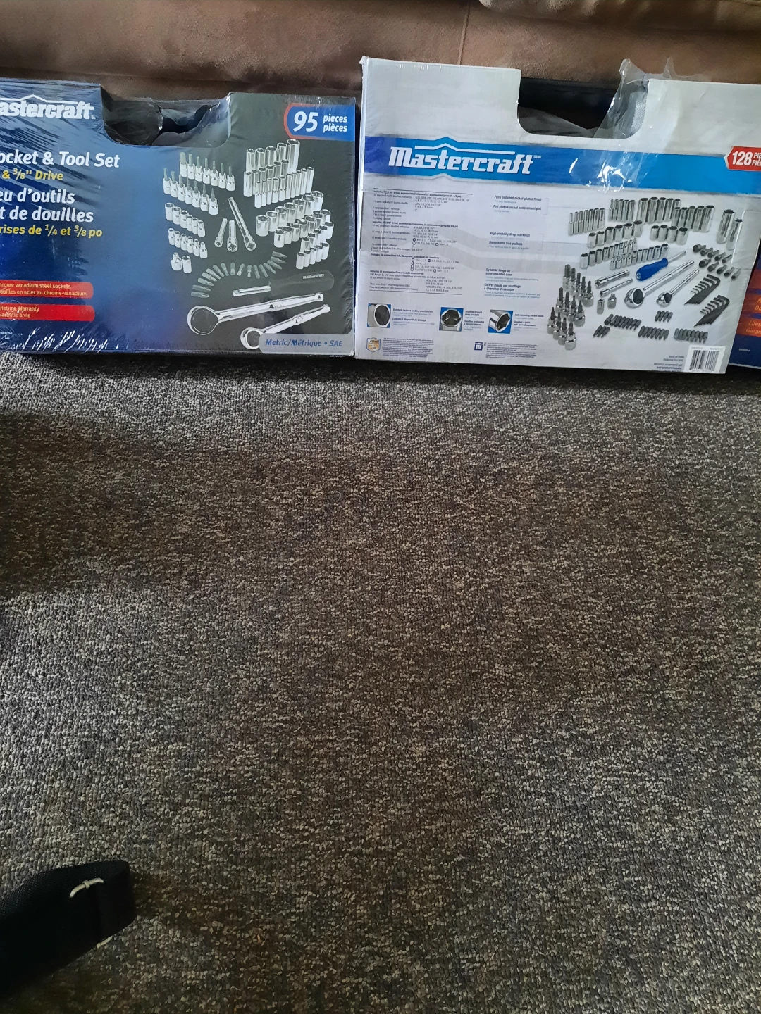 Mastercraft Socket & Tool Sets (95 & 128 Piece)