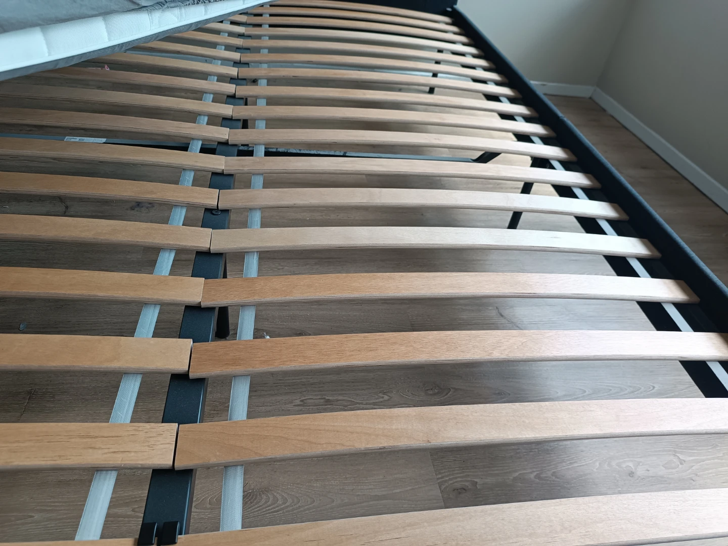 IKEA Queen Size Slatted Bed Base – $90