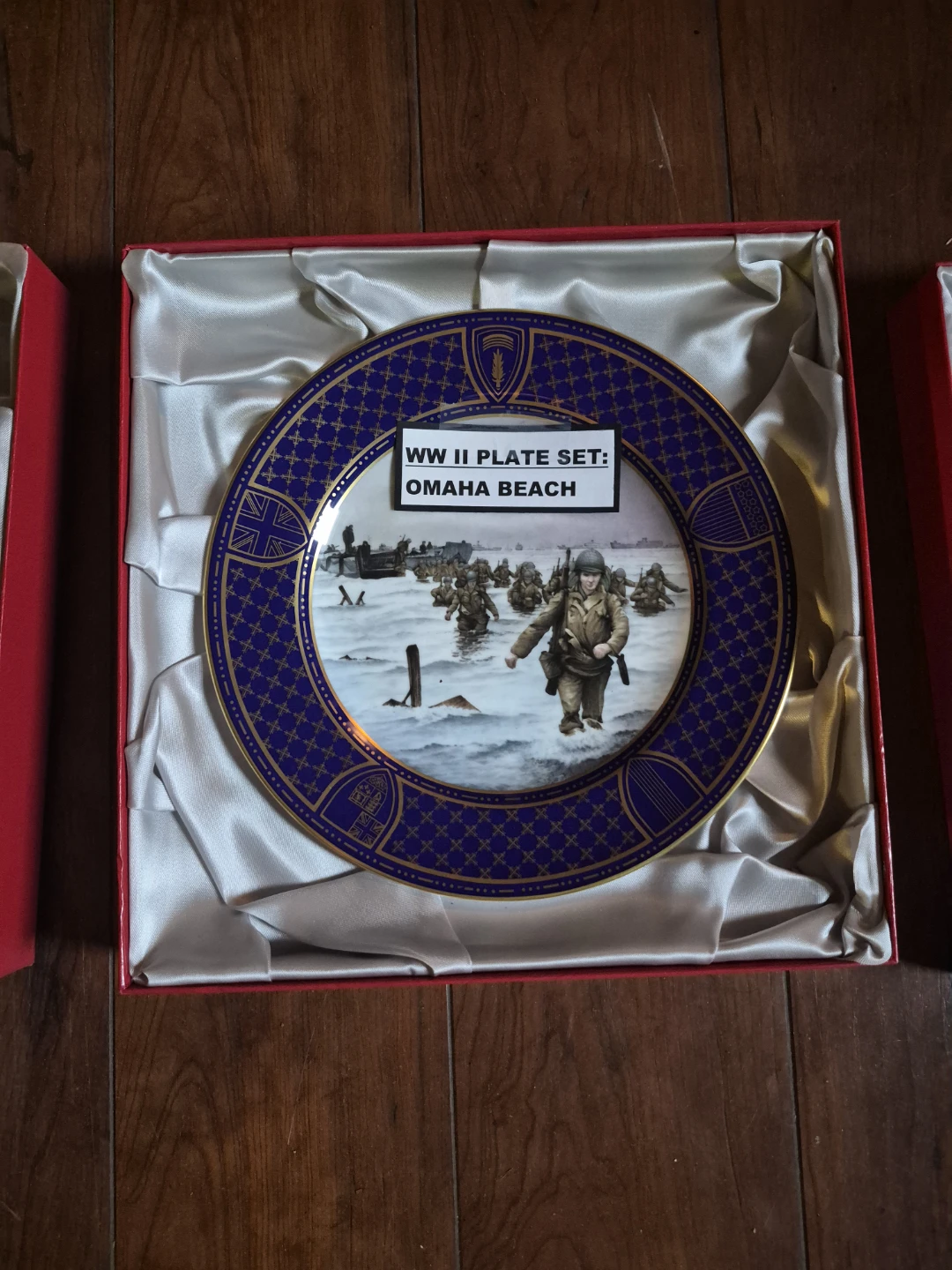 Spode WW II Plate Set - photo 3