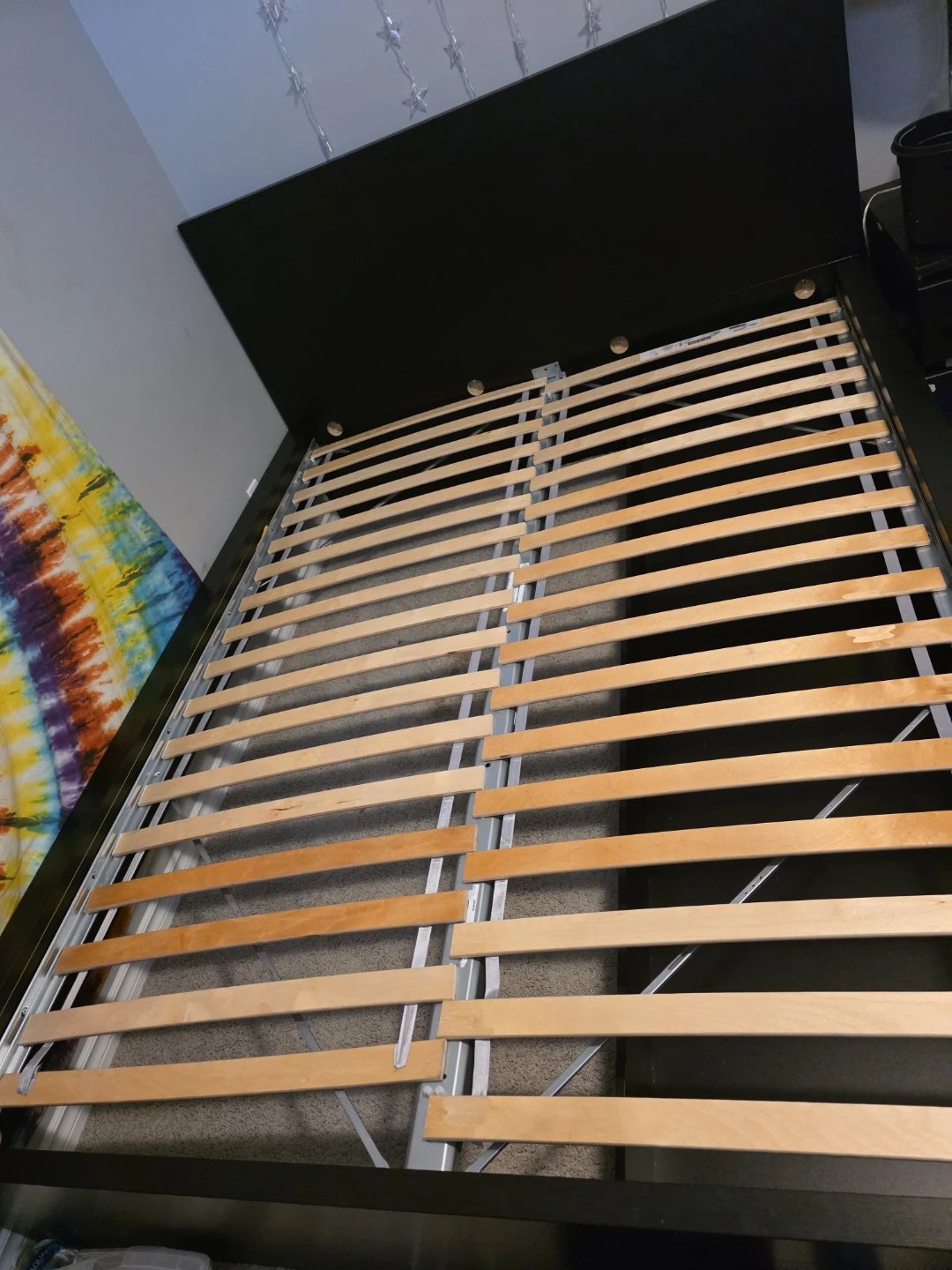 Ikea Queen Sized Bed Frame With Underbed Storage - photo 2