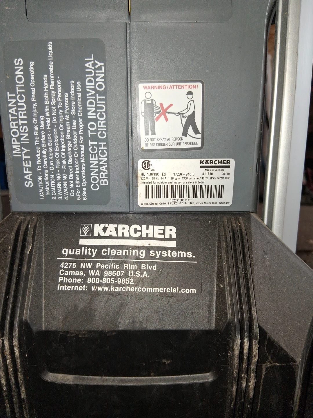 Karcher pressure washer - photo 5