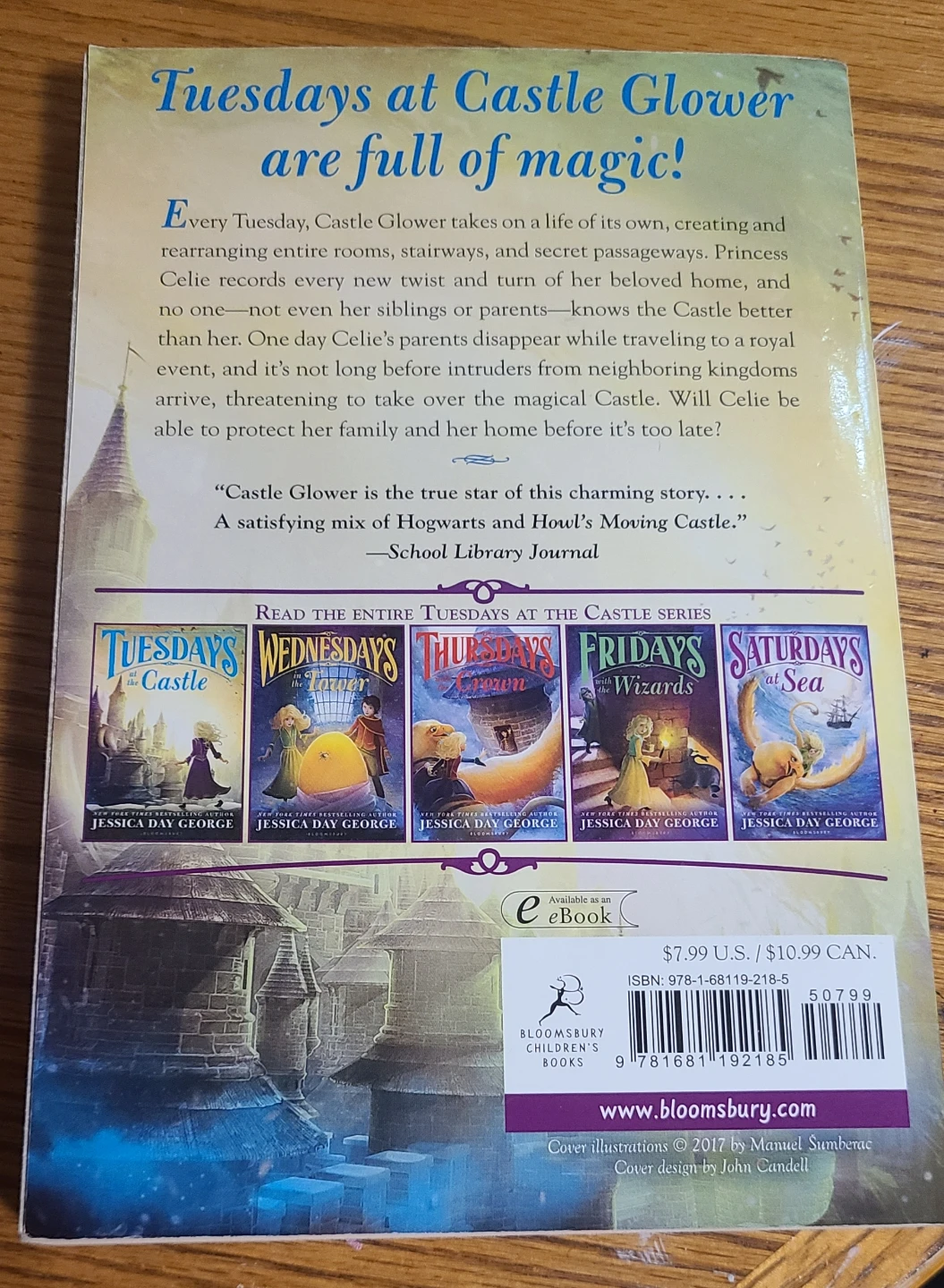 Tuesdays at the Castle by Jessica Day George - Book - photo 2