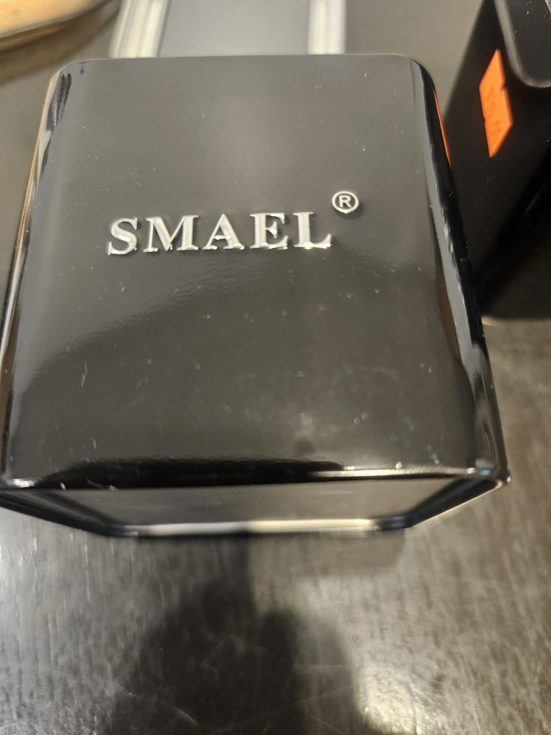 SMAEL Watch - Black with Gold Accents - photo 2