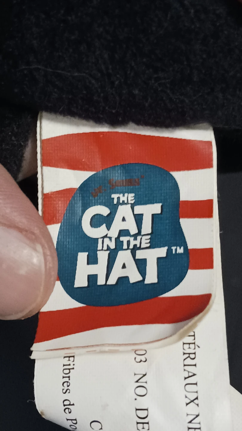 Vintage The Cat in the Hat Plush Toy - photo 3