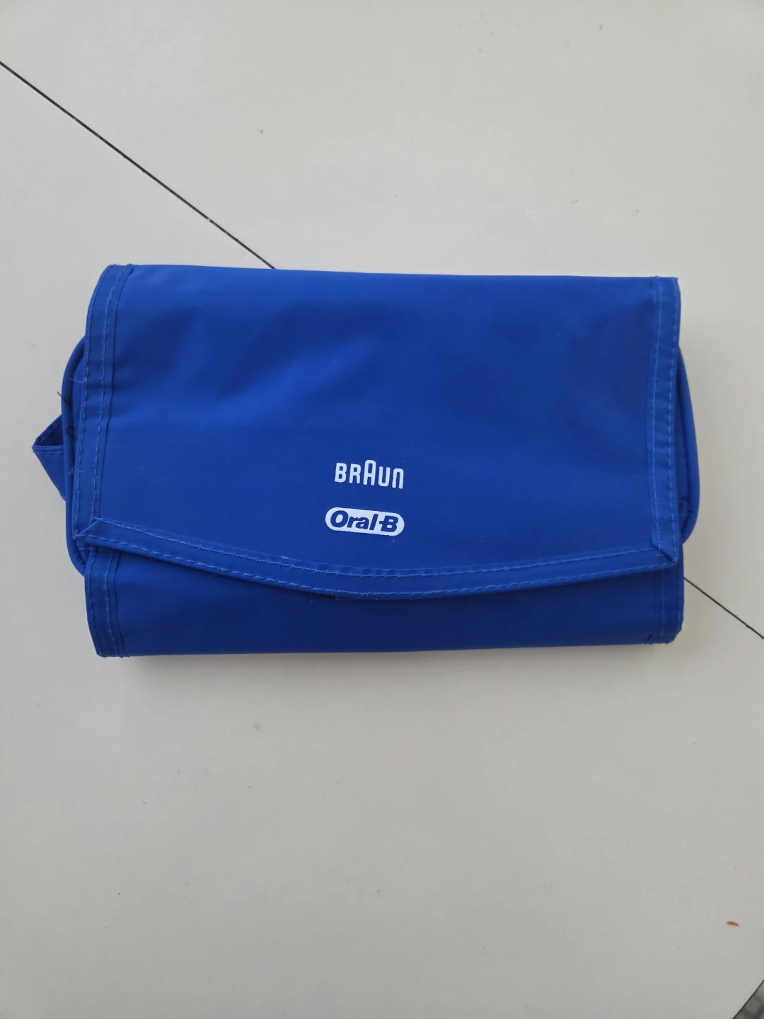 Toiletry travel (NEW)  blue nylon bag. Durable