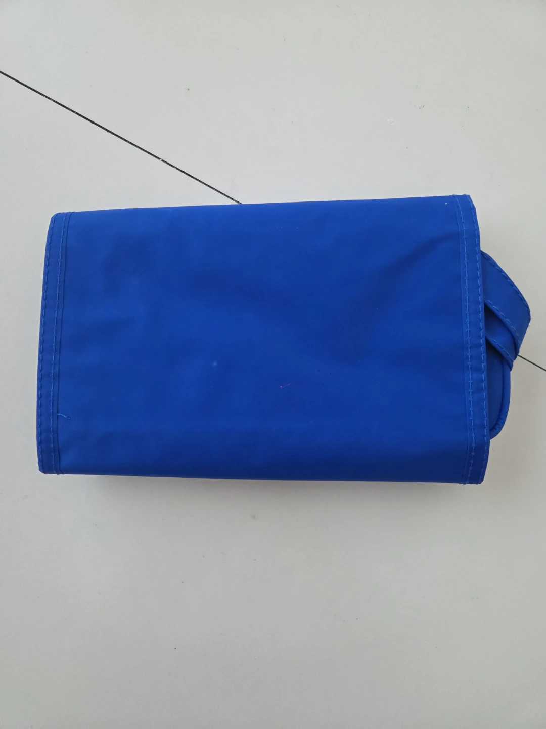 Toiletry travel (NEW)  blue nylon bag. Durable - photo 2