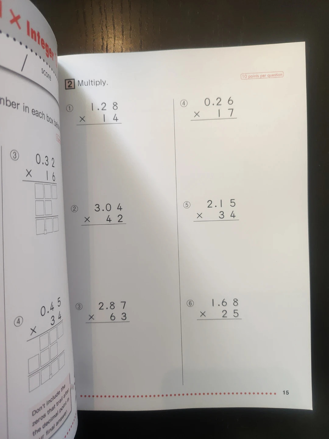 Kumon Focus On Multiplication and Division with Decimals - photo 2