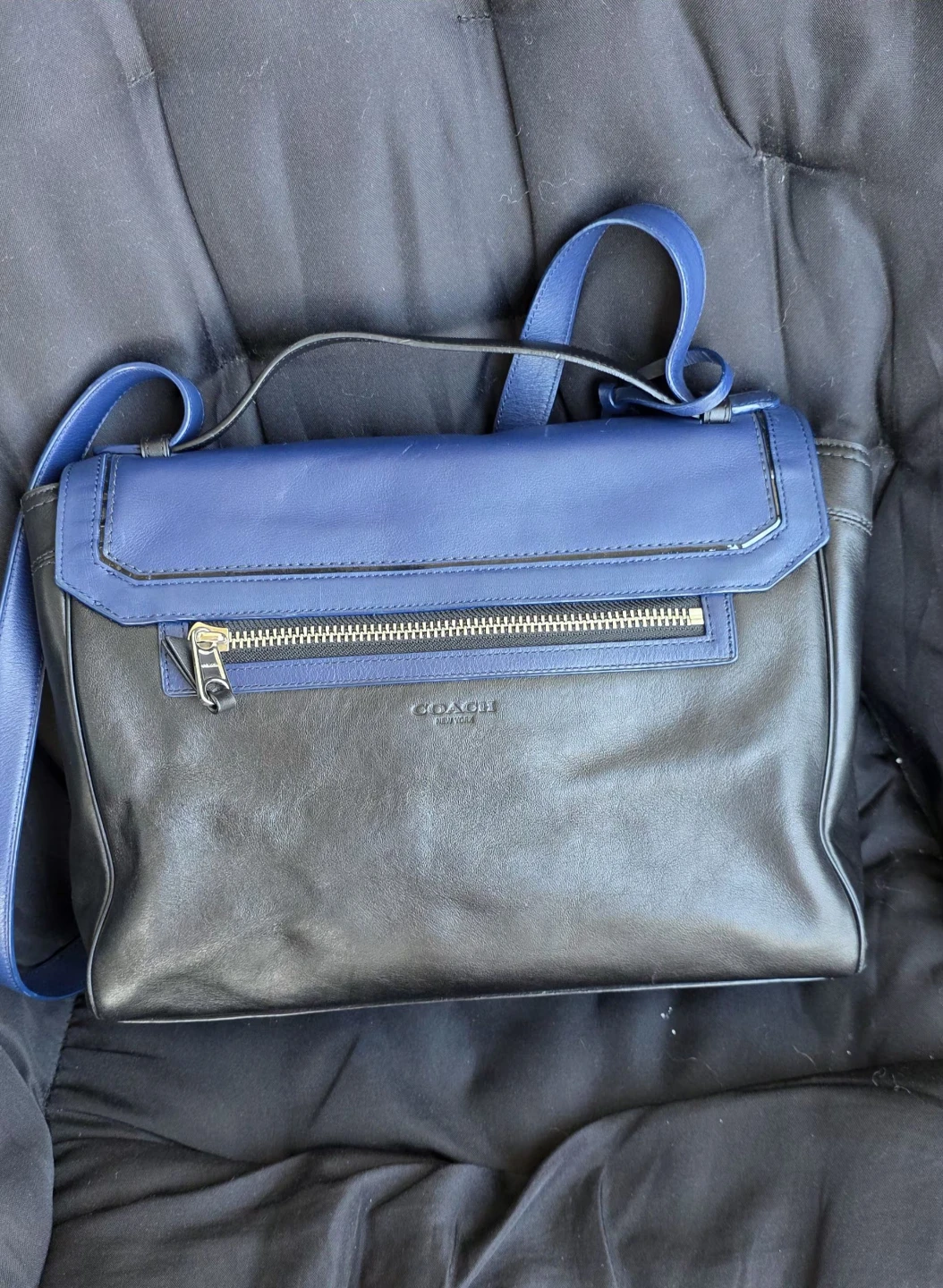 Autentic Coach Legacy Leather  Willis Flap bag - photo 3