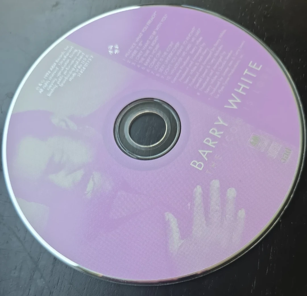 Barry White The Icon CD - photo 5