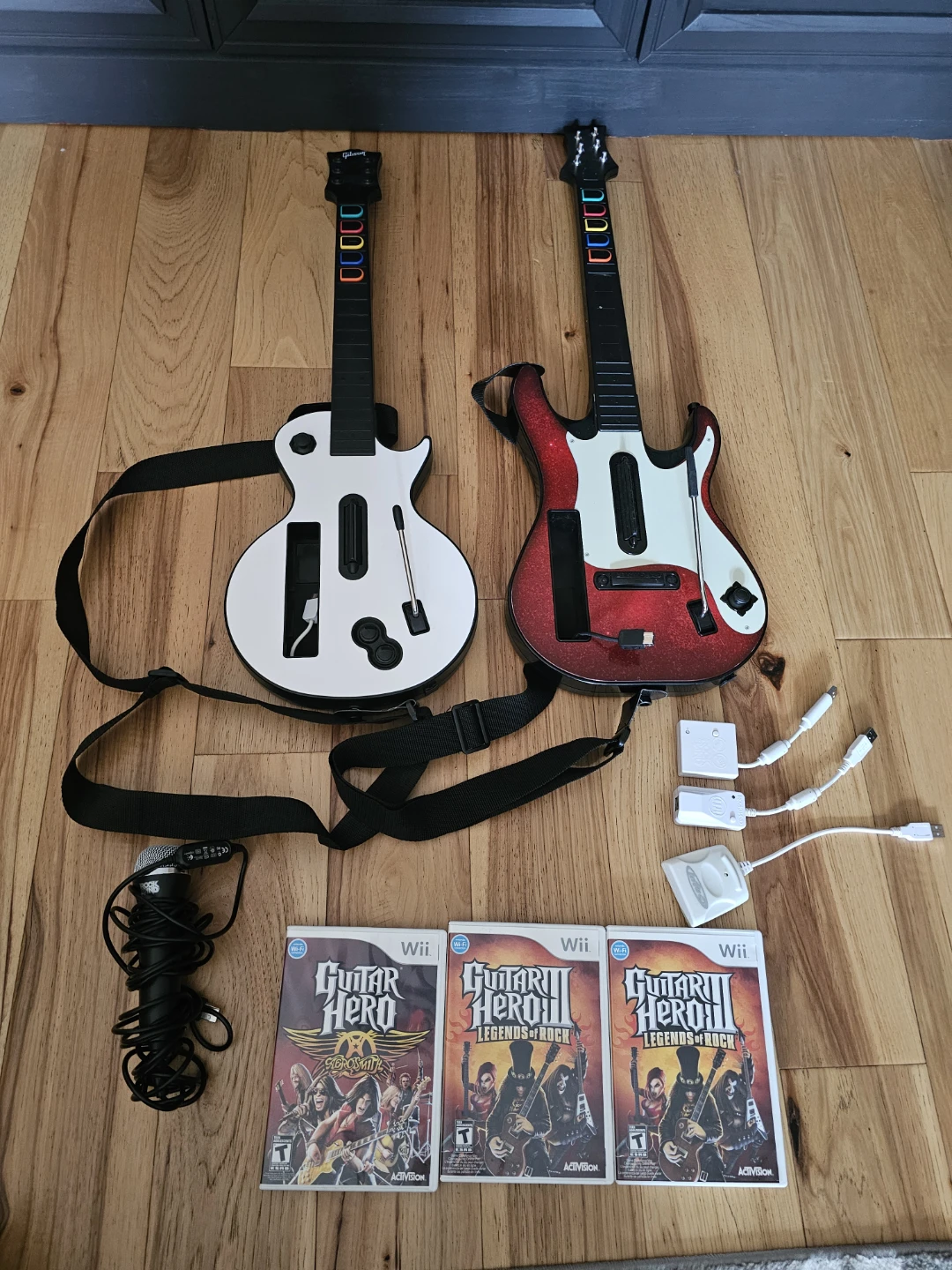 Nintendo Wii Guitar Hero/Rockband Accessories