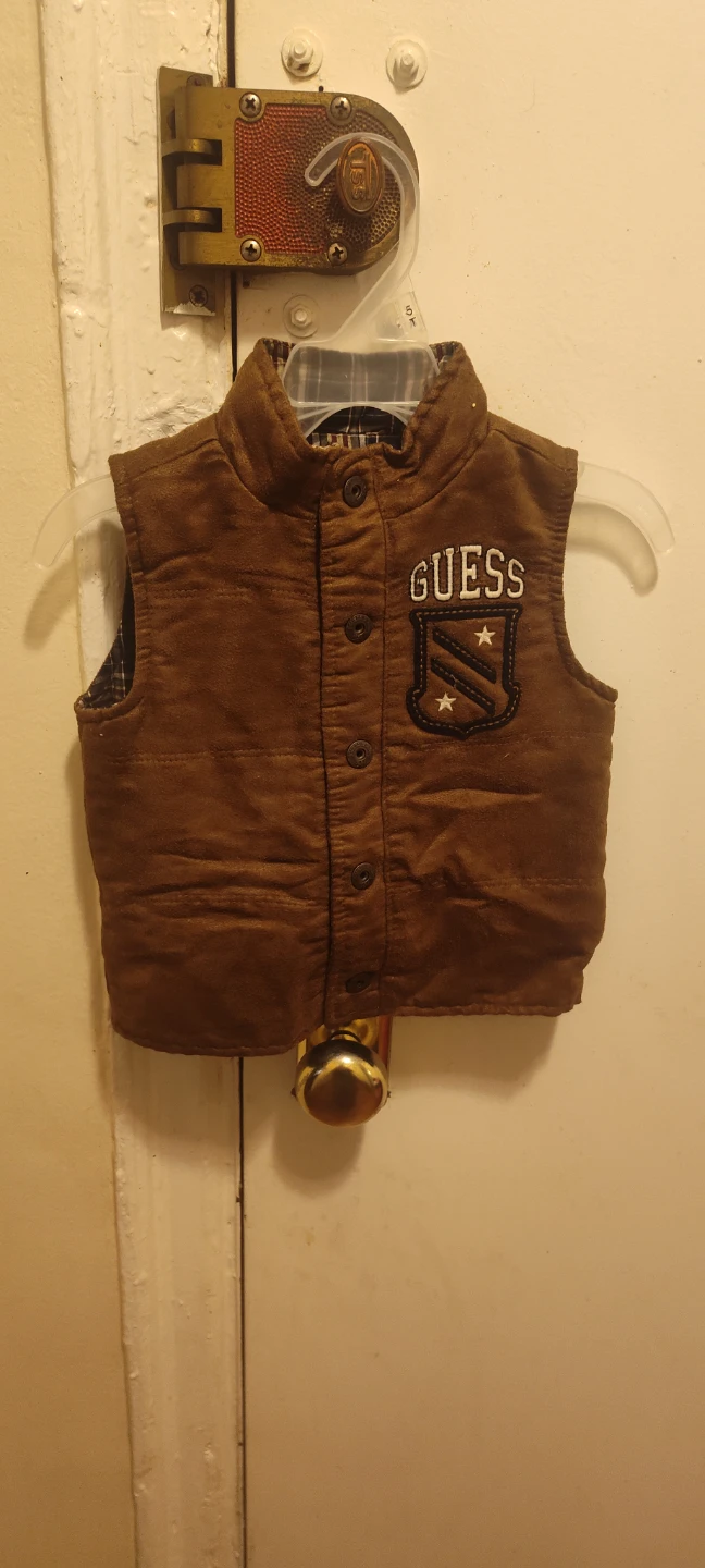 Guess Brown Vest Size 18 months