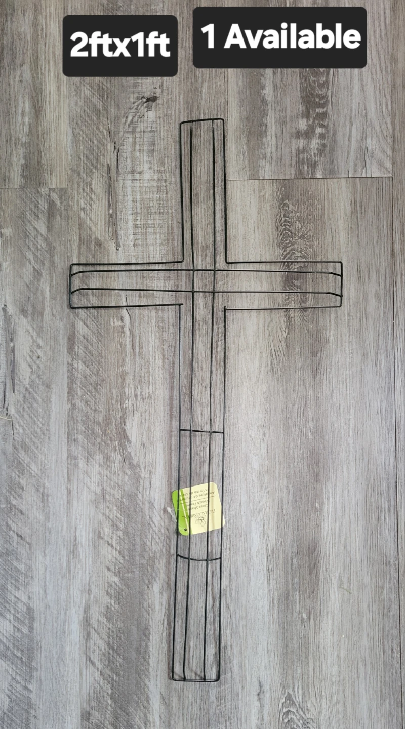 Cross Wreath Form