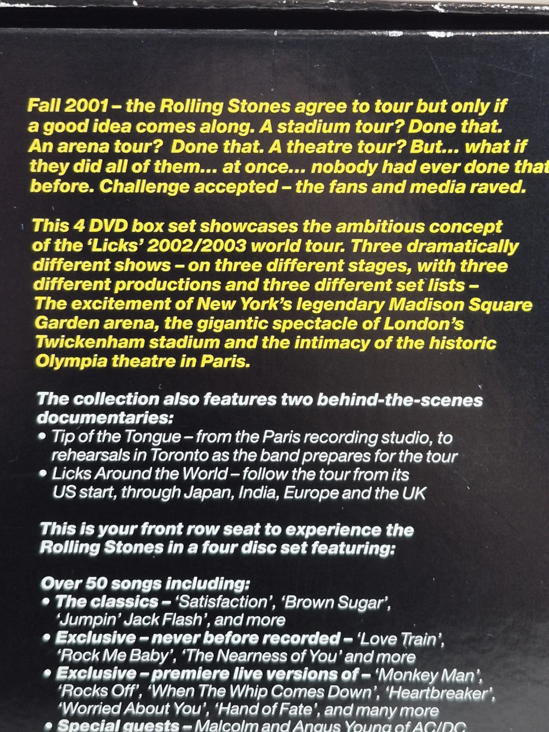 The Rolling Stones: Four Flicks DVD, 2003, 4-Disc - photo 5