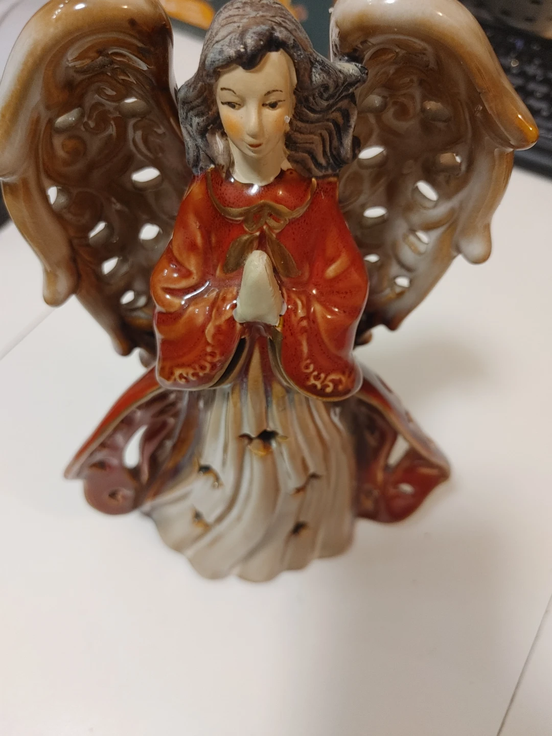 Ceramic Angel Figurine