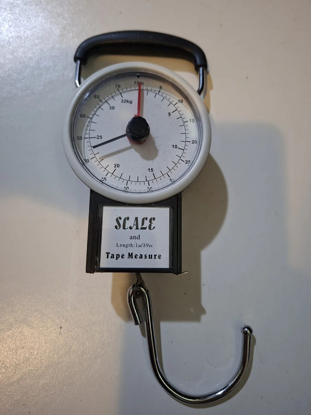 32kg Hanging Scale with 1m Tape Measure
