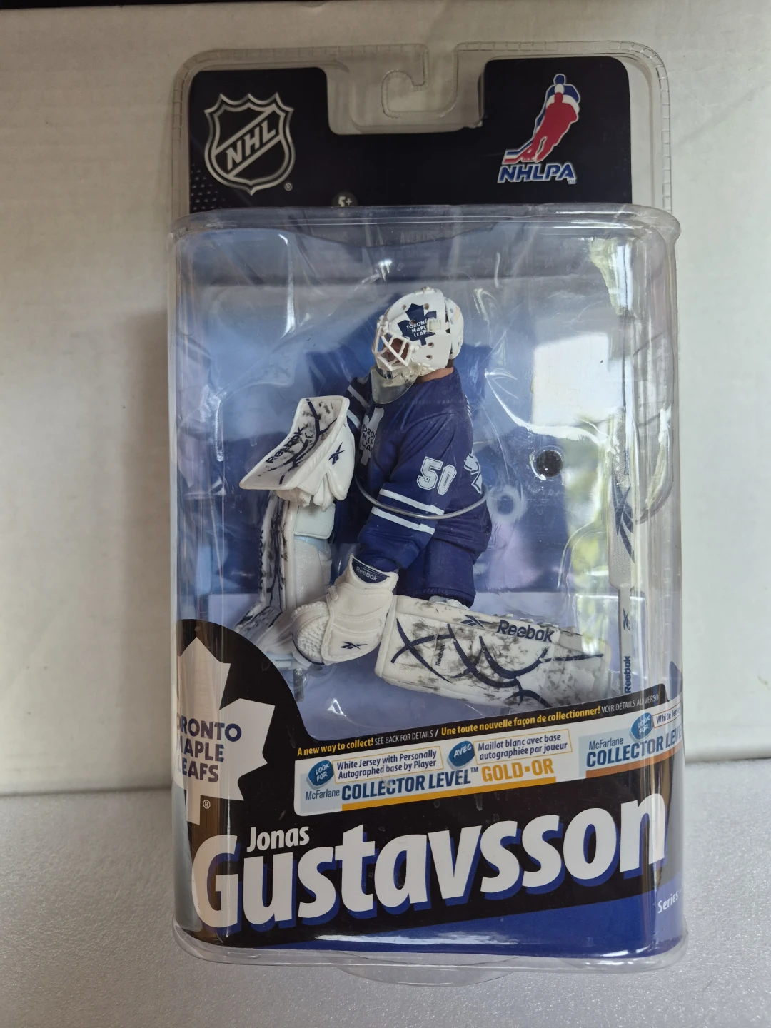 Jonas Gustavsson Toronto Maple Leafs Figure