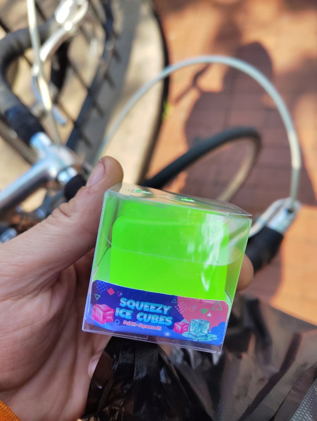 Squeezy Ice Cubes Sensory Toy