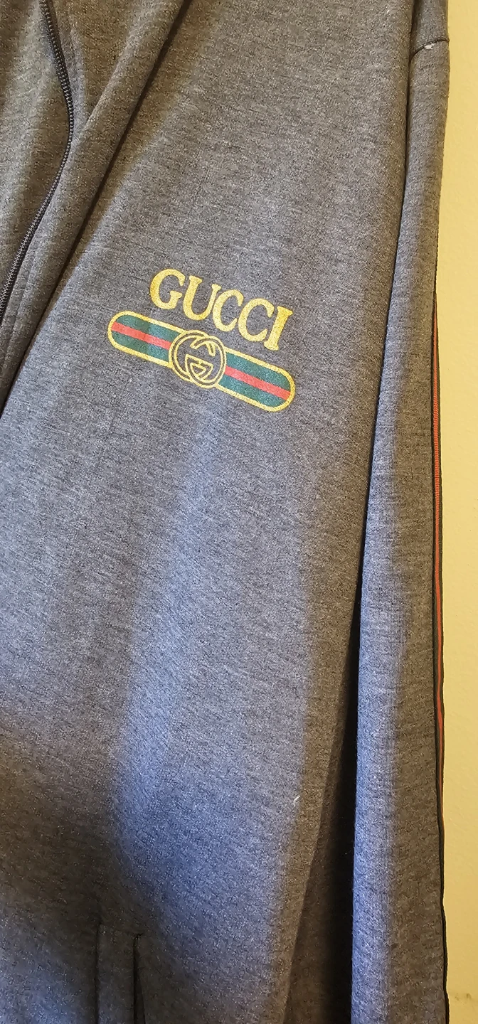 Grey Gucci Tracksuit Set