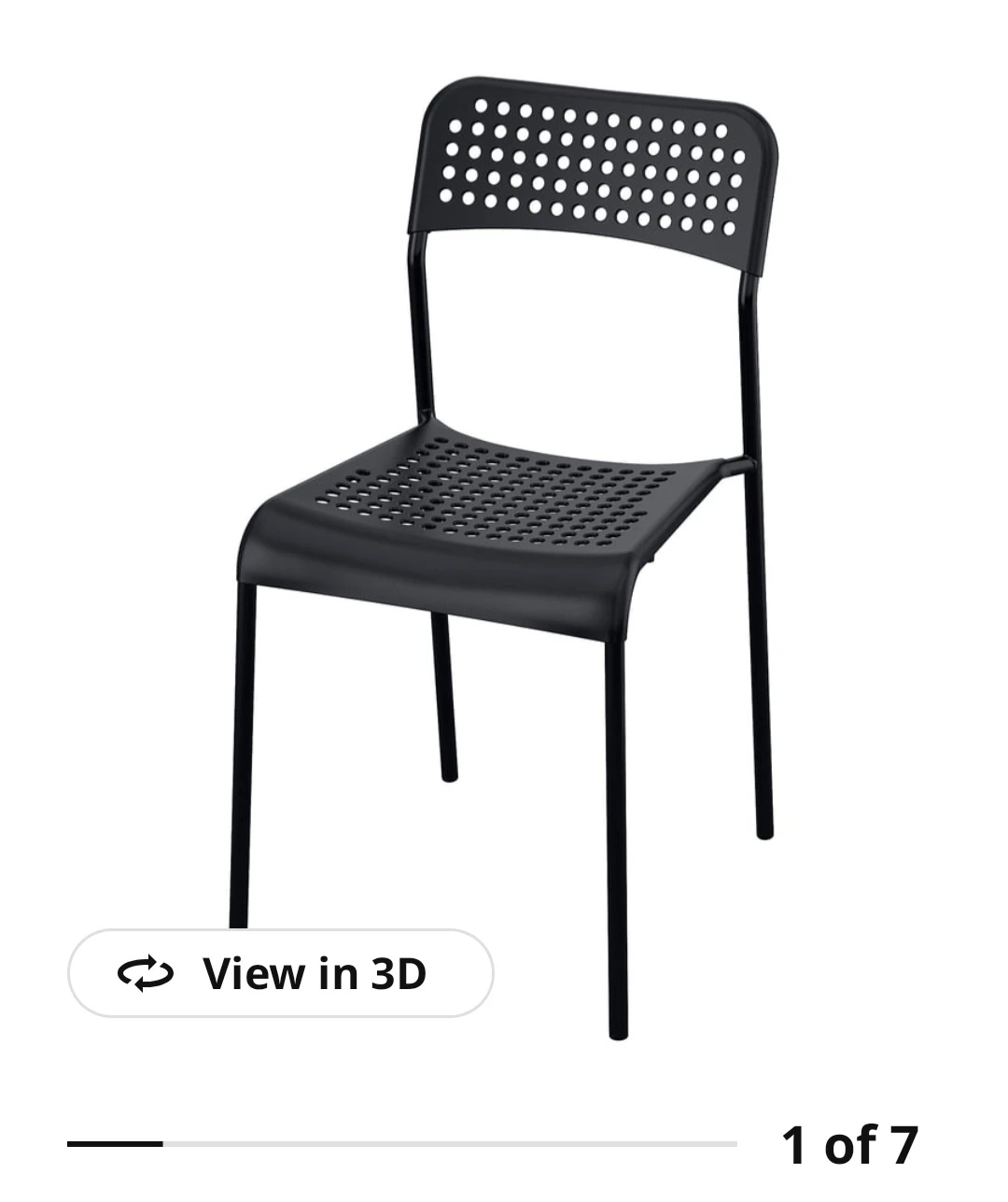 IKEA SANDSBERG Chair, 2White,2 Black - photo 3