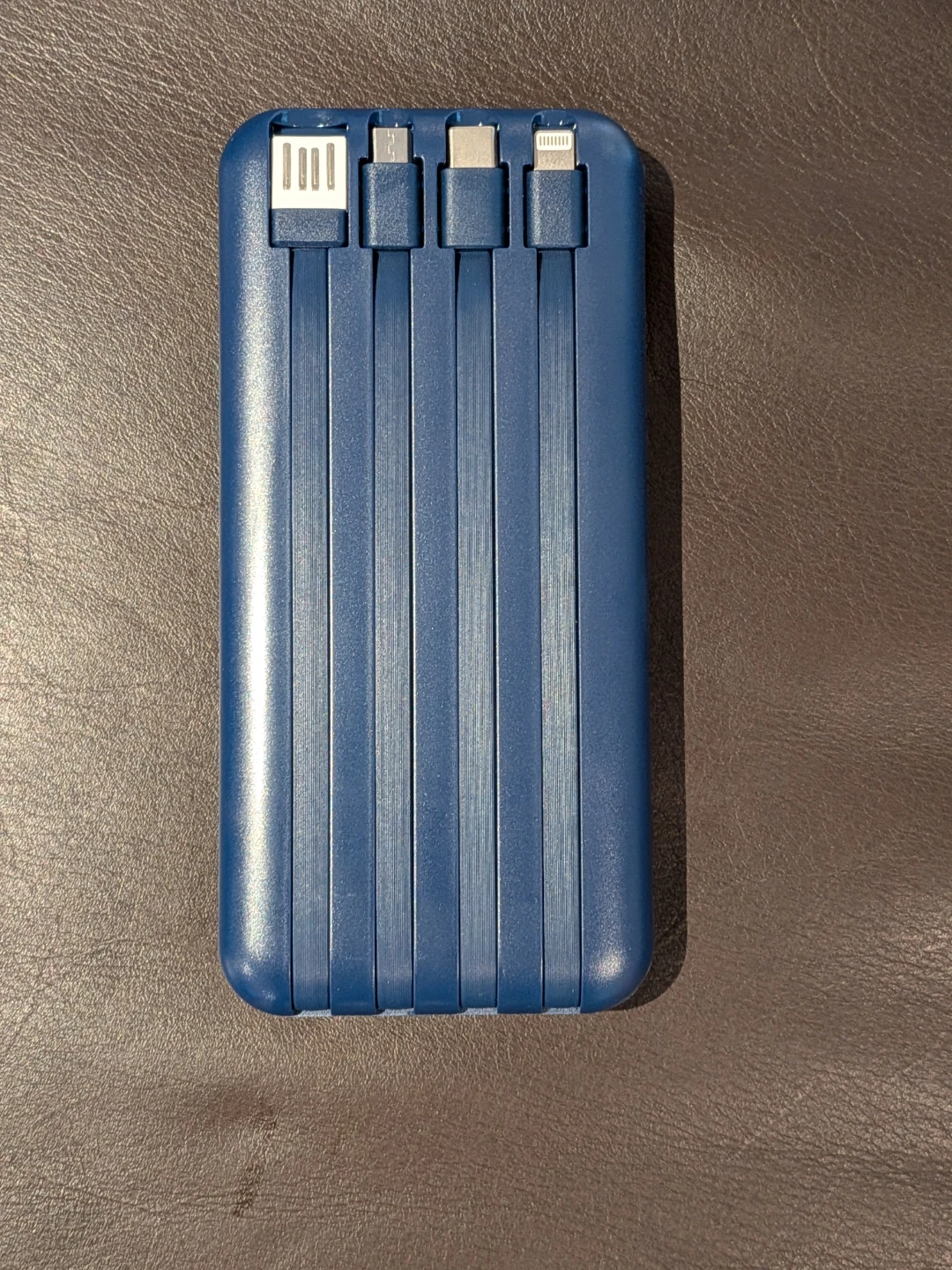 20000mAh All-in-One Portable Power Bank with 4 Built-In Cables - photo 5