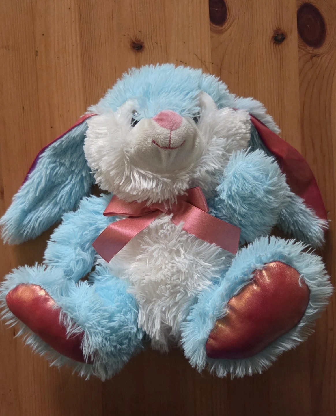 Blue Plush Bunny Rabbit Stuffed Animal