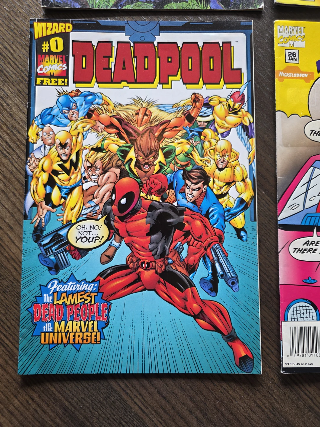 Lot Of 14 Marvel/Bongo/Valiant Ect. COMIC BOOKS - photo 2