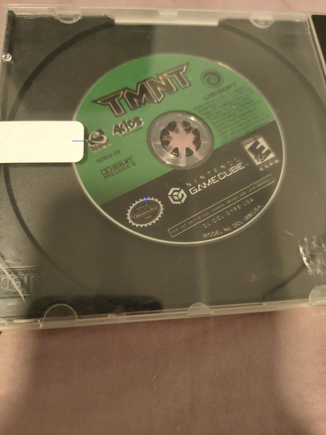 TMNT Nintendo GameCube Game