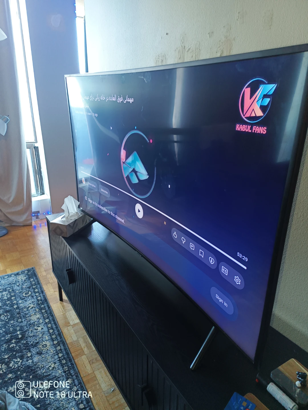 Samsung 55" UHD Smart TV UN55RU7300FXZC