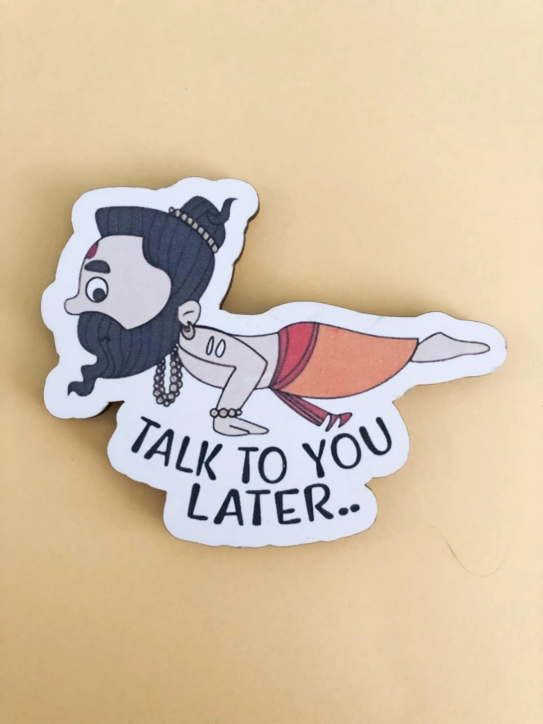 Funny magnets - Guru Character - photo 2