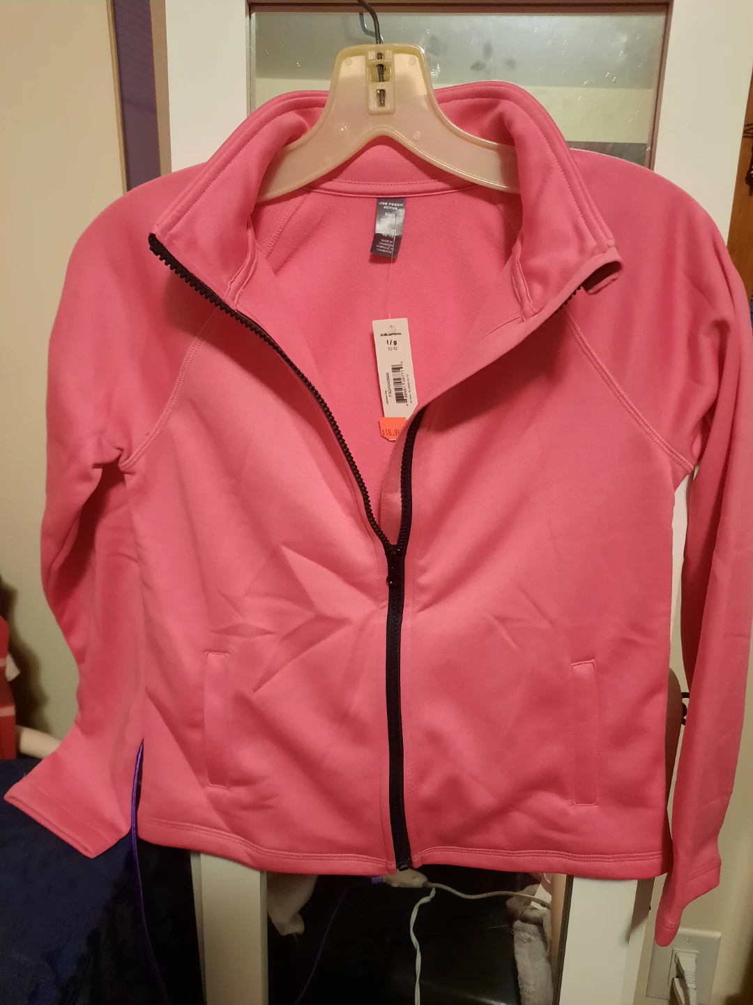 Joe Fresh kids Active Pink Full Zip Jacket
