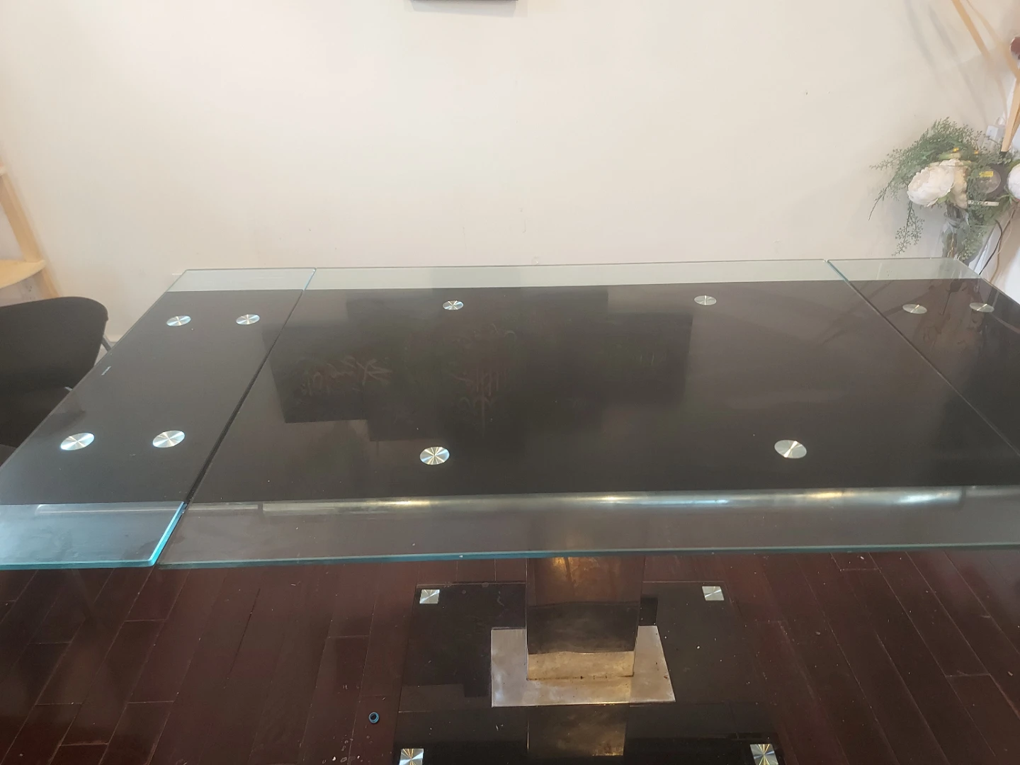 Glass Dining Table extendable - photo 2