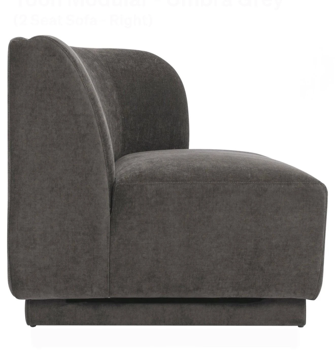 Brand New Moes Yoon Modular Dark Grey Sofa Couch (RV $2,999) - photo 3