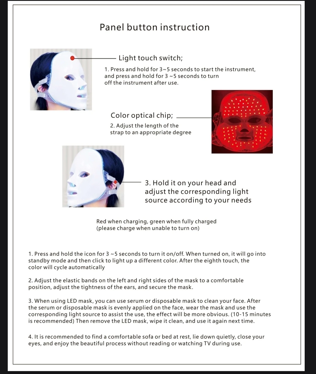 Light Facial Beauty Instrument - LED Mask - photo 4