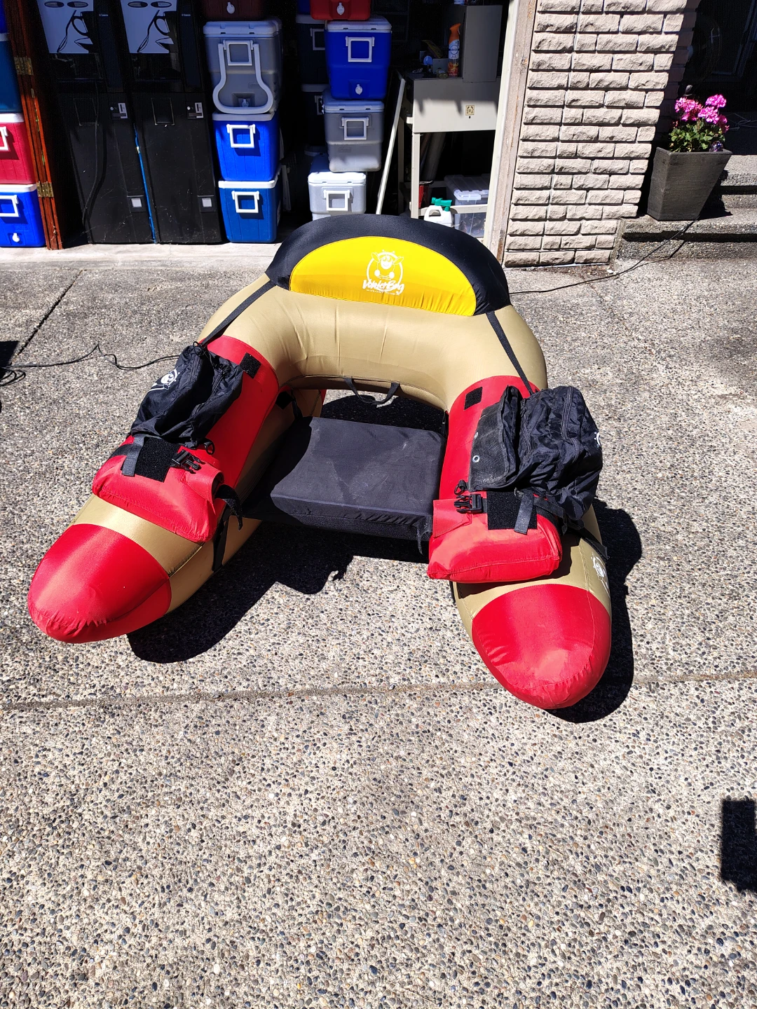 Pontoon Float Tube Water Bug Original - photo 2