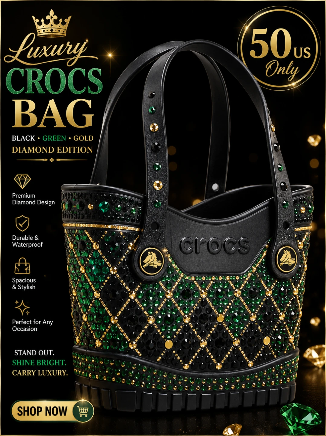 Crocs Luxury Diamond Edition Bag - photo 4