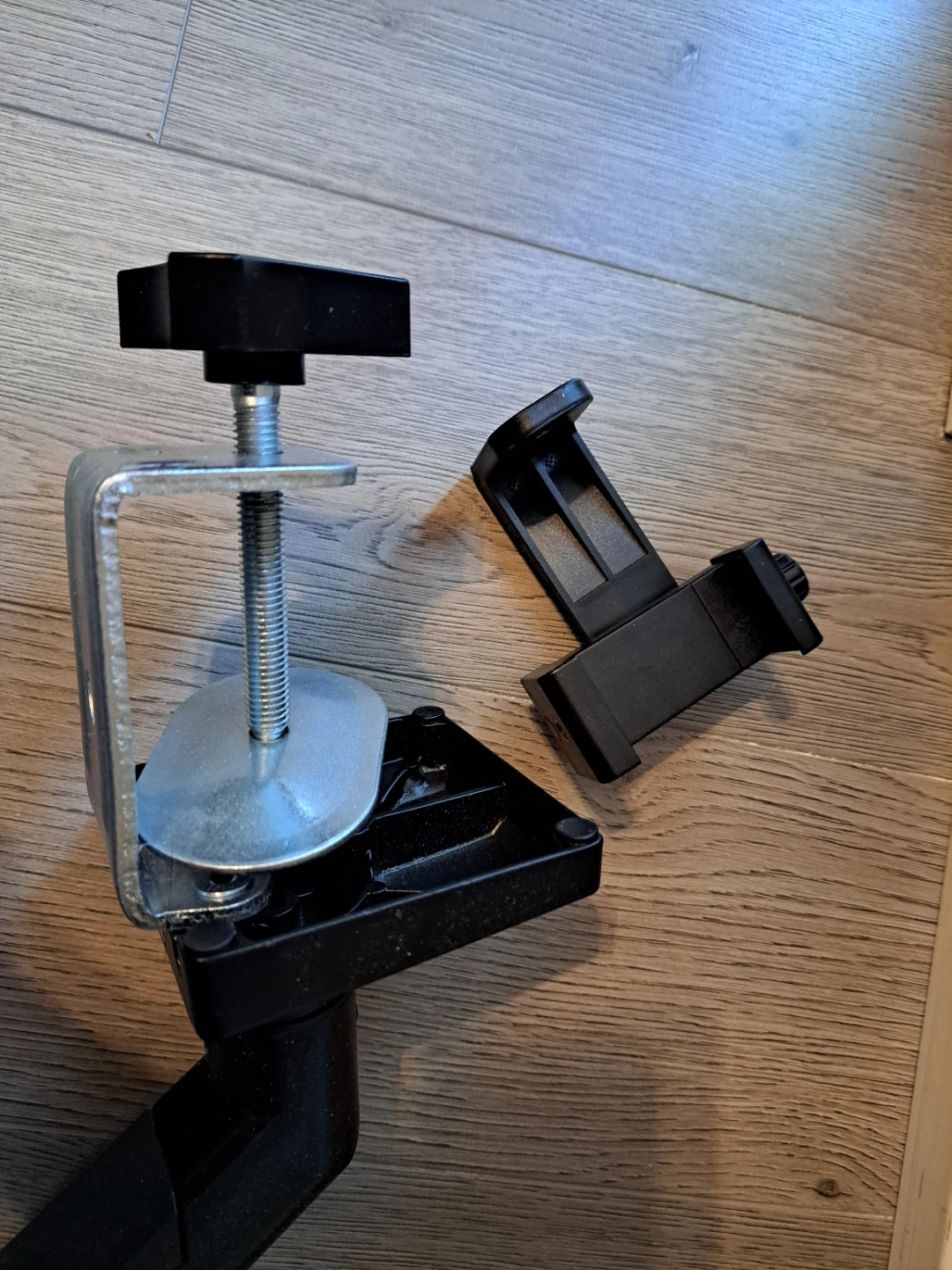 Black Monitor Arm Mount with Clamp - photo 4