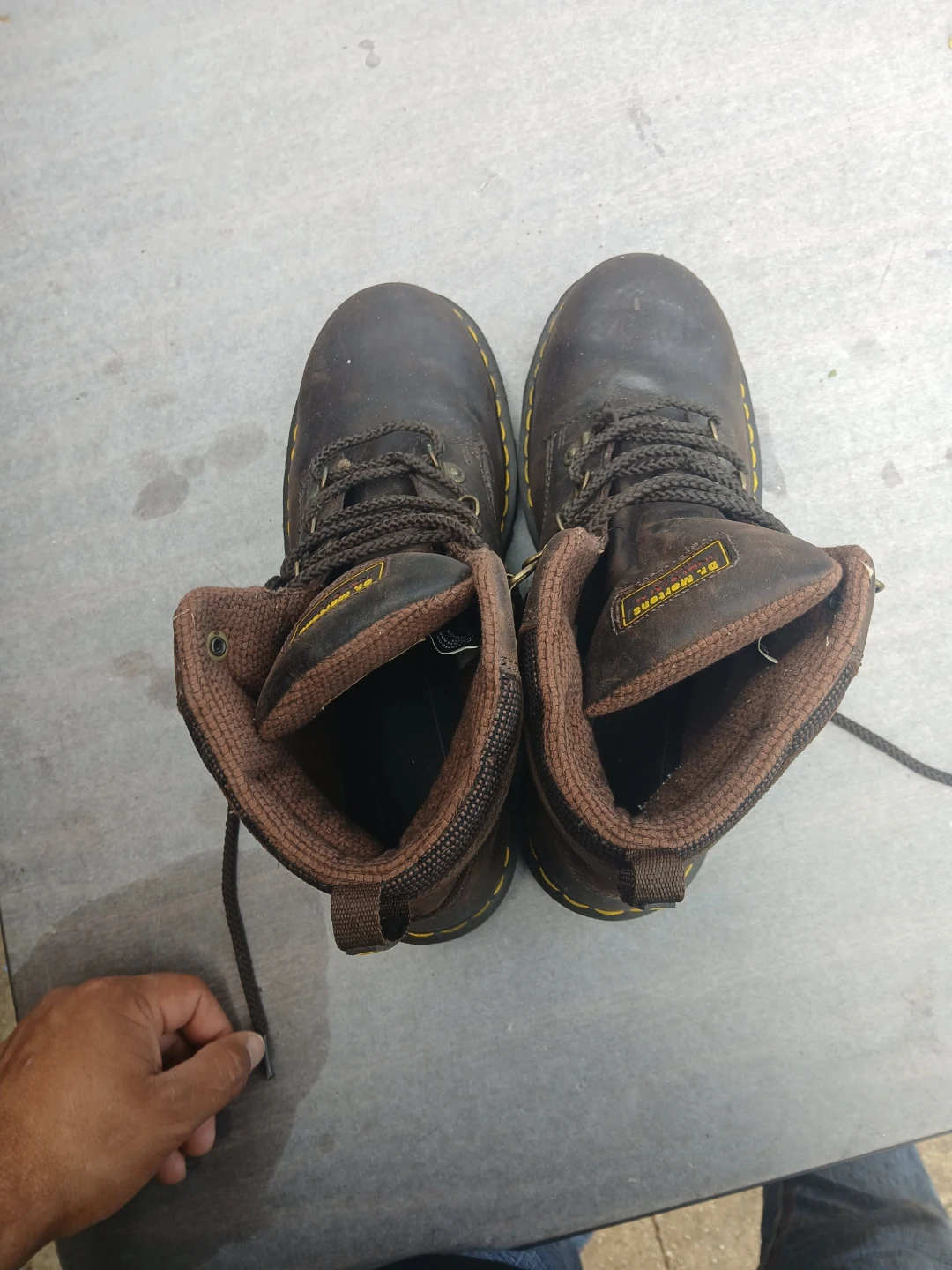 Dr. Martens Steel Toe Industrial Work Boots - photo 2