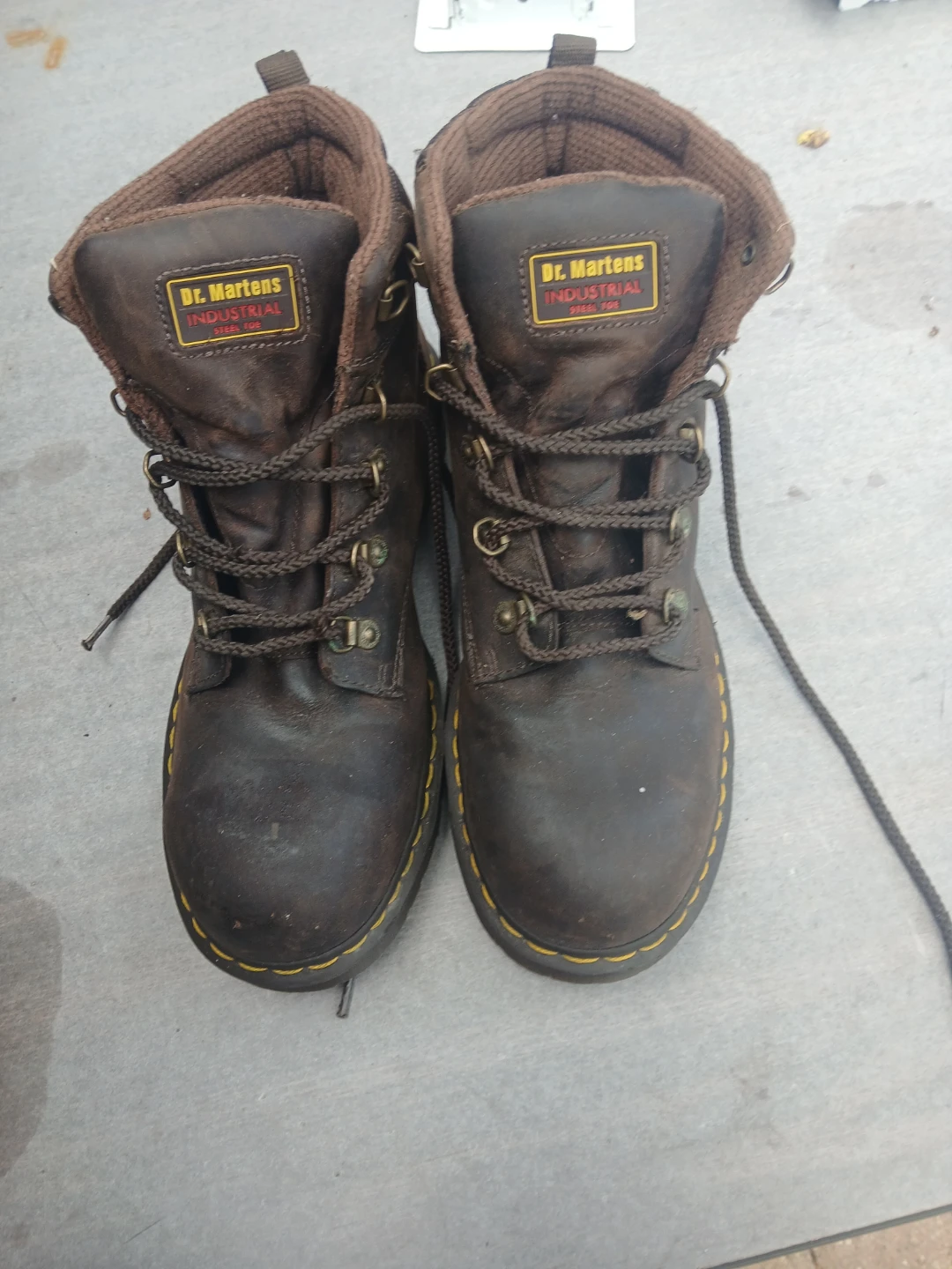Dr. Martens Steel Toe Industrial Work Boots - photo 4