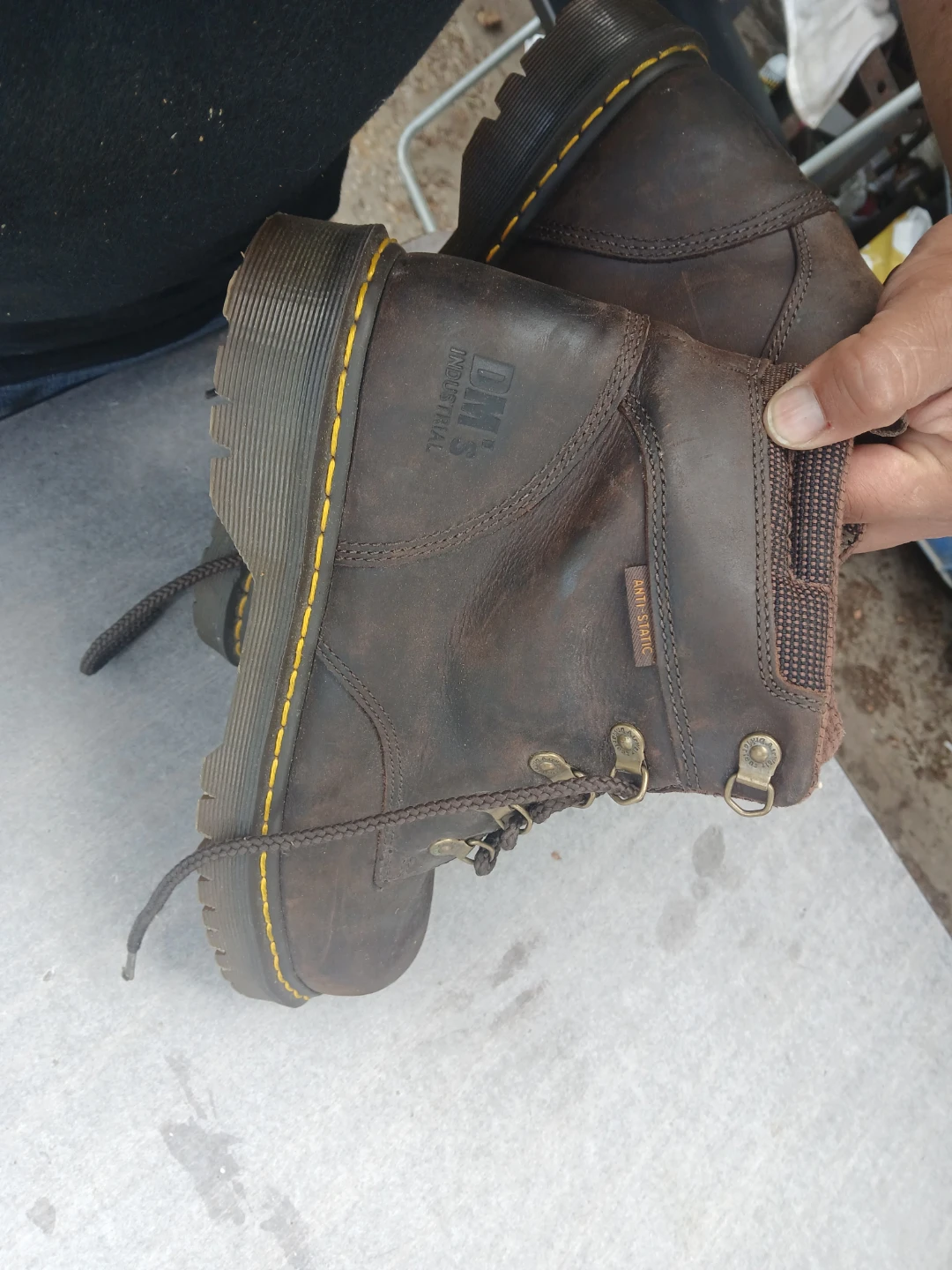 Dr. Martens Steel Toe Industrial Work Boots - photo 5