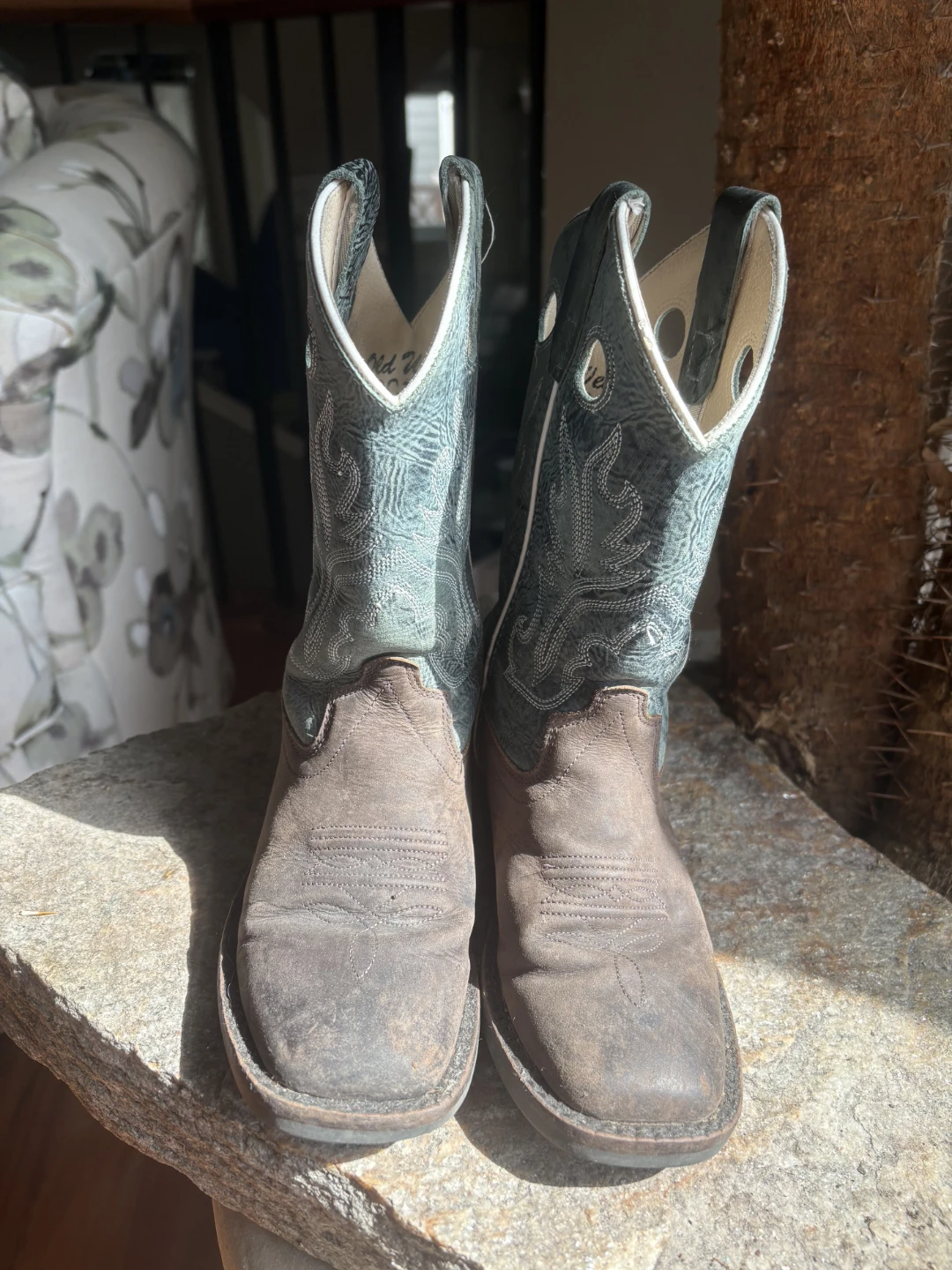 Old West BSC1884 Cowboy Boots Size 12