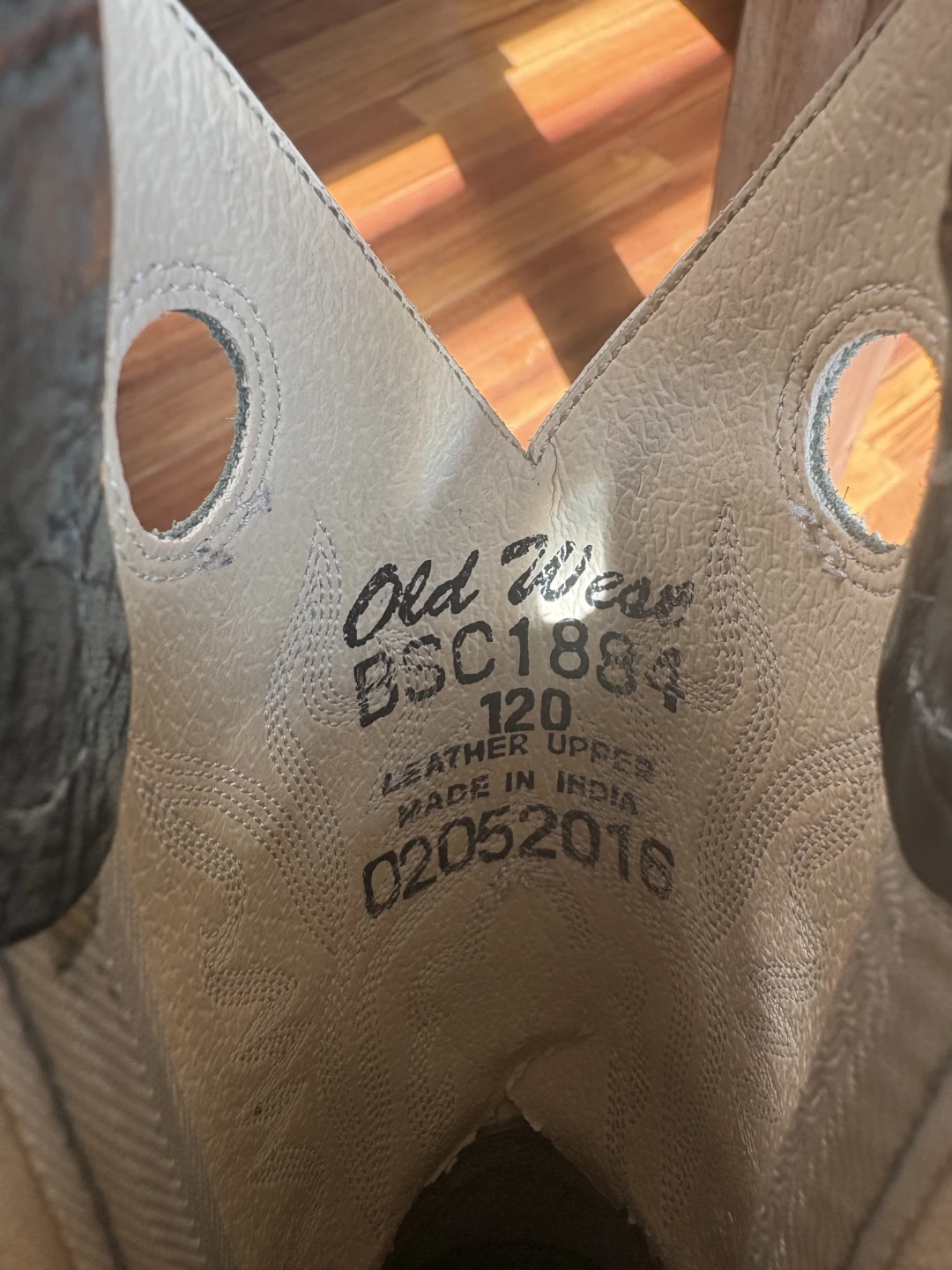 Old West BSC1884 Cowboy Boots Size 12 - photo 4