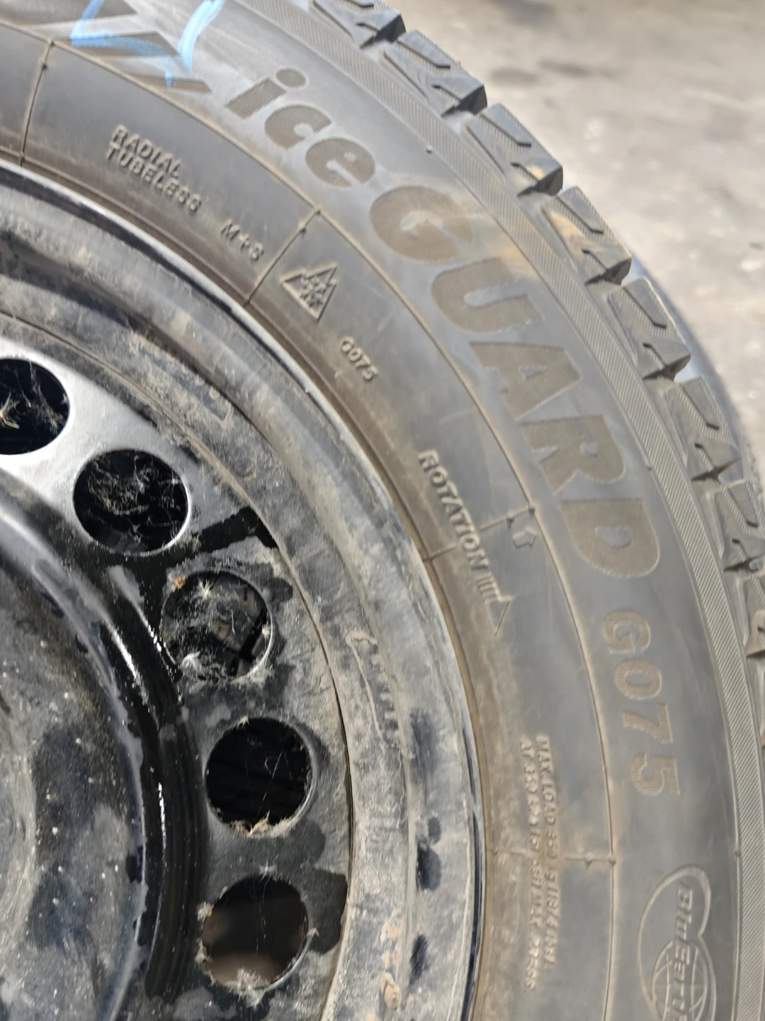 17" Yokohama iceGUARD G075 Winter Tires with Rims (225/65R17) - photo 4