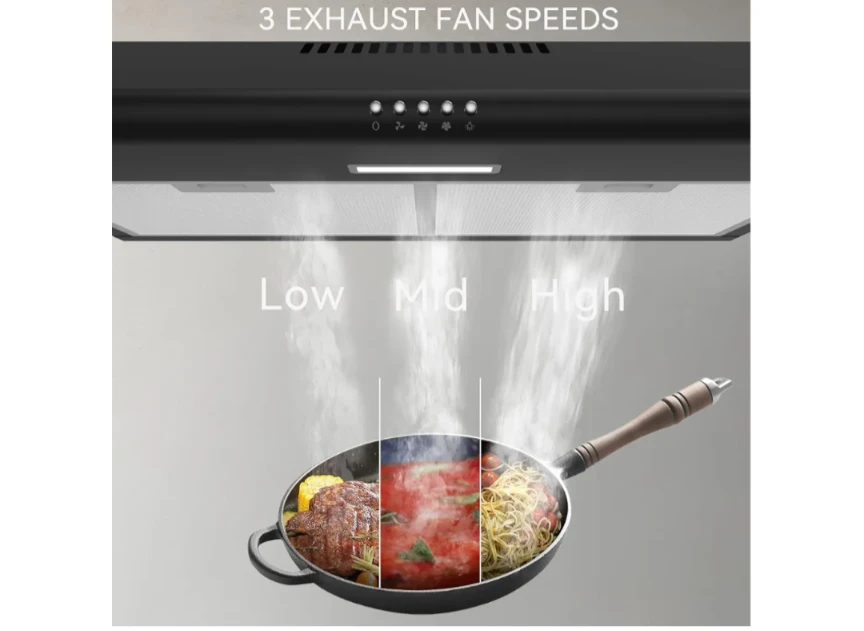 Hermitlux 30 inch Under Cabinet Range Hood - photo 4