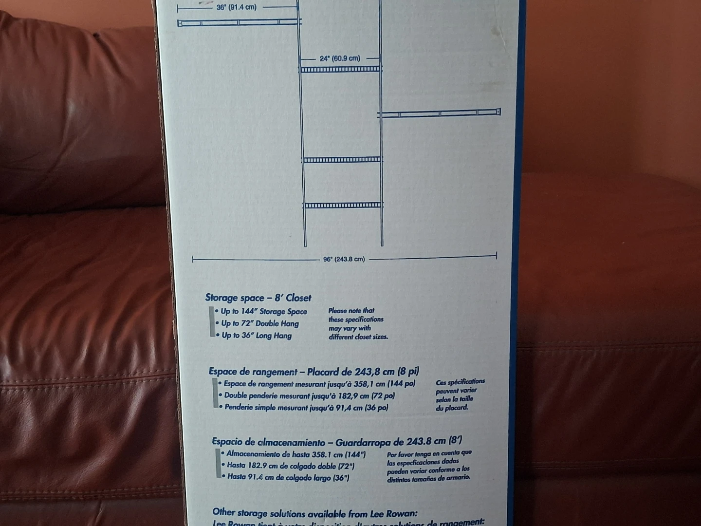 Lee Rowan Wardrobe Organizer