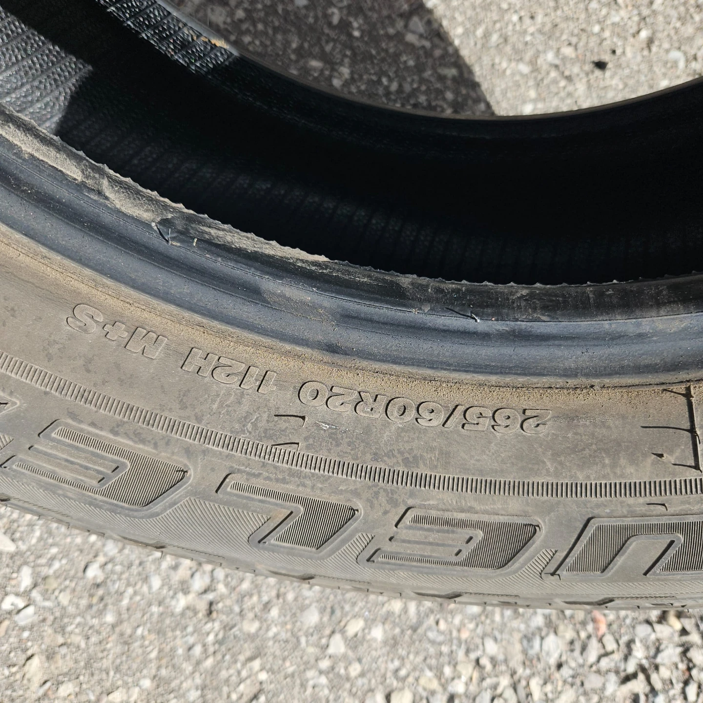 Bridgestone tires 265/ 60 R 20 - set of 4 - photo 4