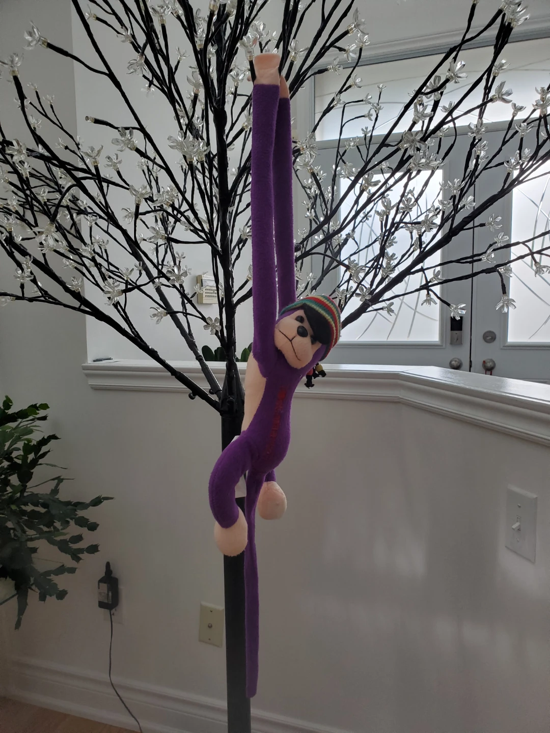 Purple Monkey Plush Toy