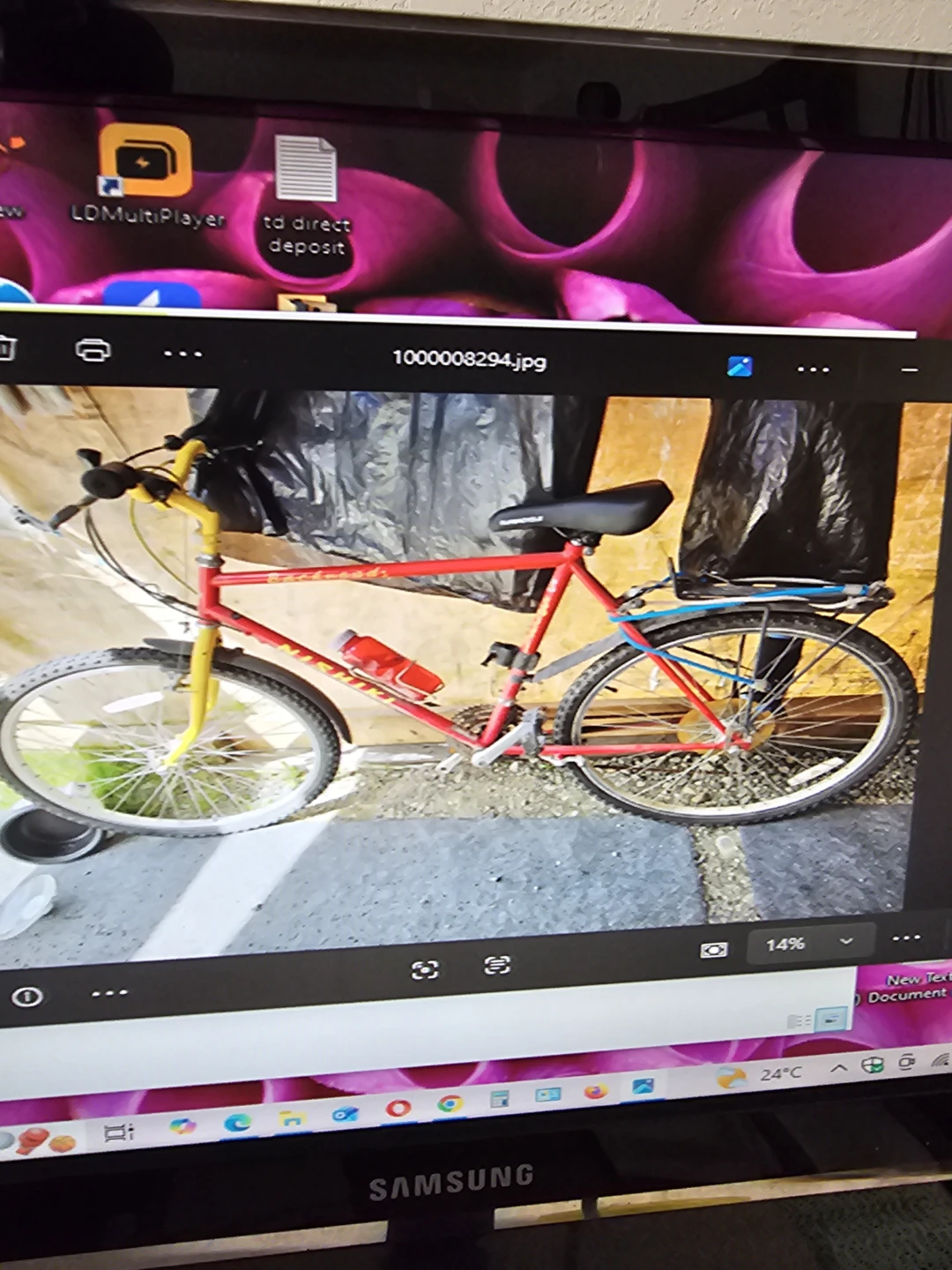 Boys bike