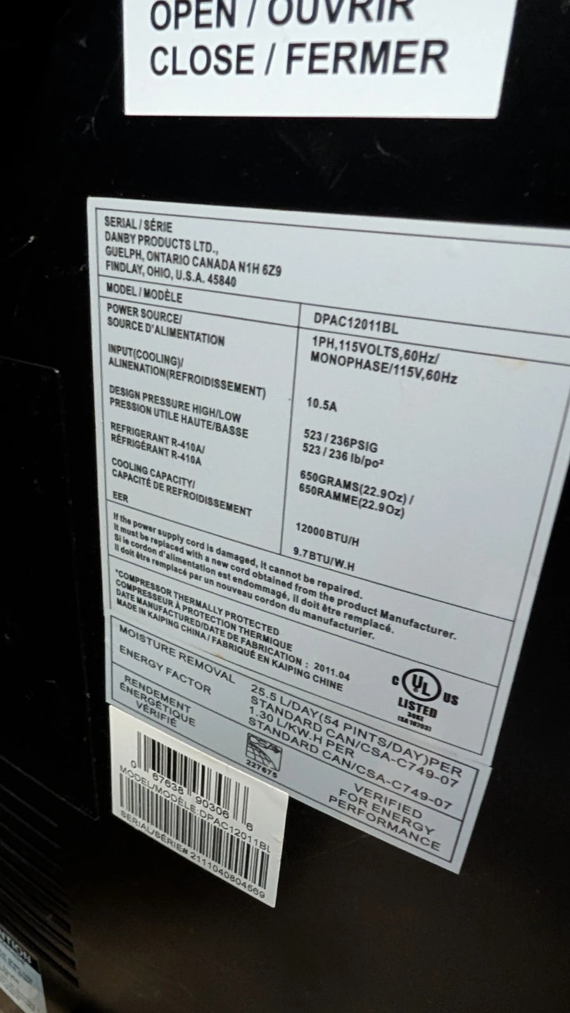 Premiere 12,000 BTU Portable Air Conditioner - photo 2